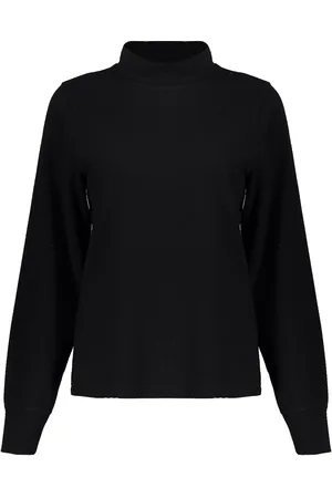 Geisha 42550-21 999 sweat solid jacquard black