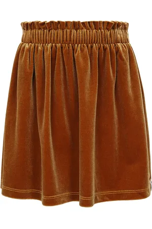 LOOXS Revolution Meisjes rok velvet oker
