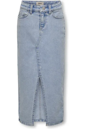 ONLY Kogsiri front slit skirt dnm gua