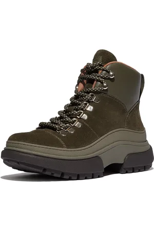 FitFlop Wylder lace up boot suede