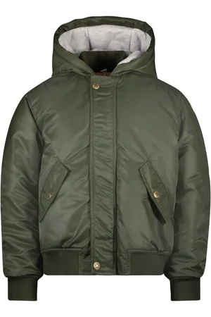 Like Flo Jongens winterjas piloot met capuchon arte army