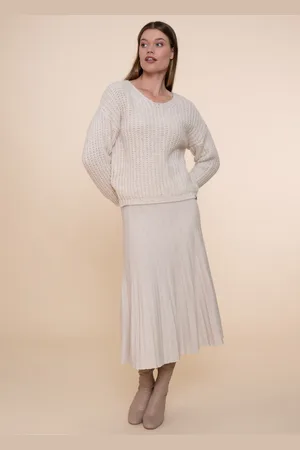 Simple Perti skirt oatmeal