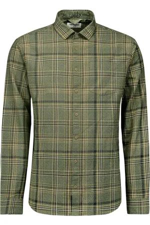No Excess Shirt check dark green