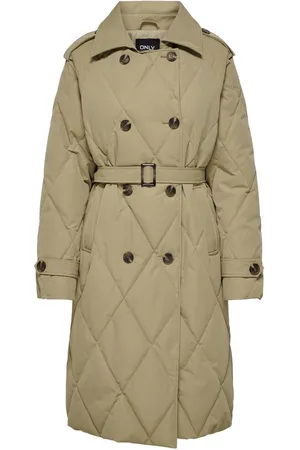 ONLY Onlmauda quilted coat otw camel