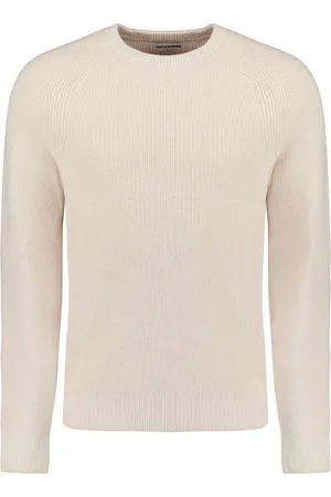 No Excess Pullover crewneck ribknit super sof cement