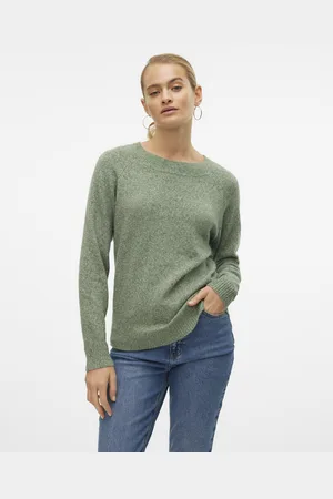 VERO MODA Vmdoffy ls o-neck blouse noos