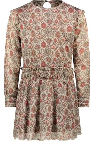MAYCE Meisjes jurk mesh paisley