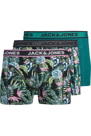 JACK & JONES Heren plus size boxershorts trunks jacdrew 3-pack