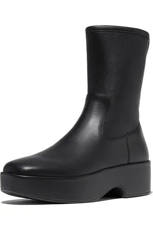 FitFlop F-luma boot stretch leather (wrapped)