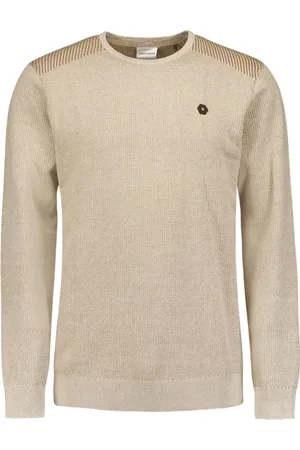 No Excess Pullover crewneck 2 coloured jacqua cement