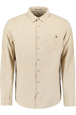 No Excess Shirt corduroy solid cement