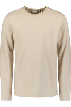 No Excess T-shirt long sleeve crewneck slub cement