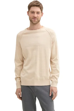 TOM TAILOR Two tone crewneck knit