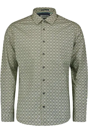 No Excess Shirt stretch allover printed night