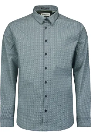 No Excess Shirt stretch allover printed night