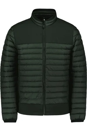 No Excess Jacket short fit padded dark moss