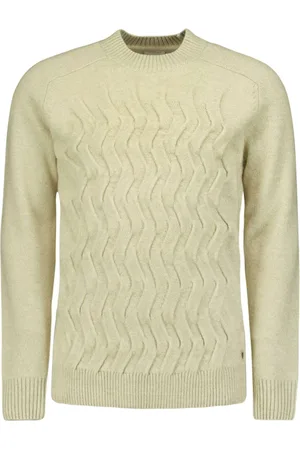 No Excess Pullover crewneck 2 coloured jacqua cement