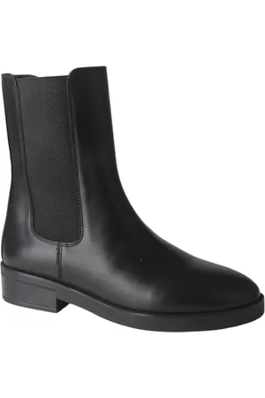 Unisa Ezio bna black dames enkellaarzen gekleed
