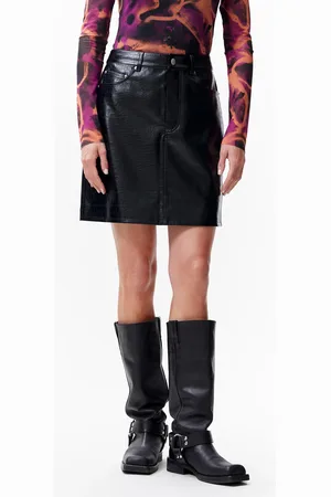 Catwalk Junkie 22044201 vegan leather skirt
