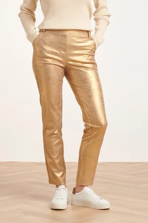 Smashed Lemon 24734 suedine broek |
