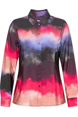 &Co Woman &co women blouse annick watercolor pink multi