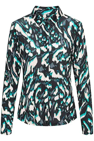 &Co Woman &co women blouse lotte mineral green multi