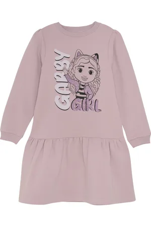Minymo Meisjes sweat jurk dawn