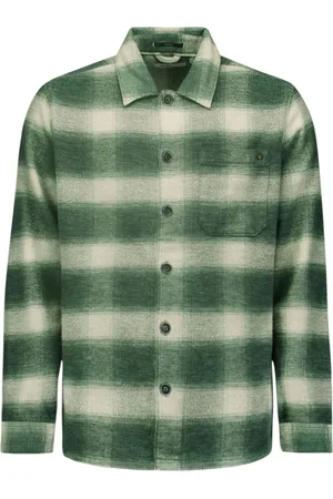 No Excess Shirt check dark green