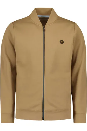 No Excess Sweater full zipper pique bomber