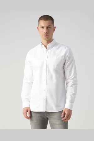 J.C. Rags Ramses casual overhemd met lange mouwen