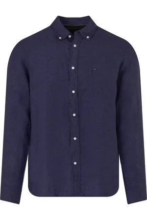 Tommy Hilfiger Menswear casual overhemd met lange mouwen