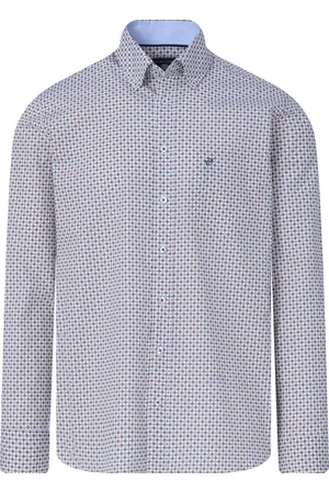 Campbell Casual overhemd met lange mouwen