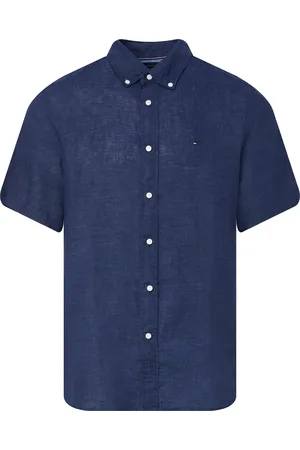 Tommy Hilfiger Menswear casual overhemd met korte mouwen