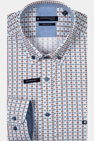 Giordano Casual hemd lange mouw ivy 427025/60