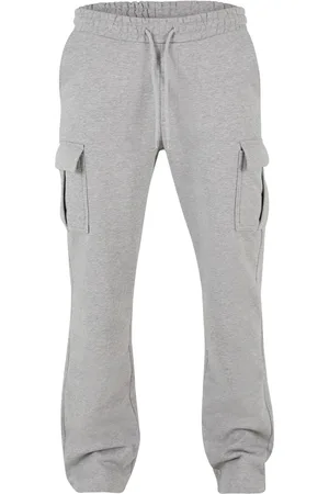 Urban classics Heren zwaargewicht cargo rechte been sweatbroek
