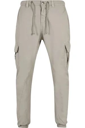 Urban classics Effen cargo broek voor heren