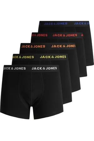 JACK & JONES Heren plus size boxershorts trunks jacblack friday 5-pack