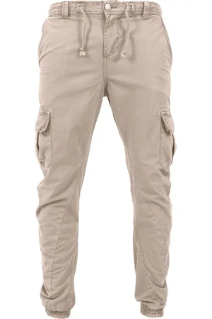 Urban classics Effen cargo broek voor heren