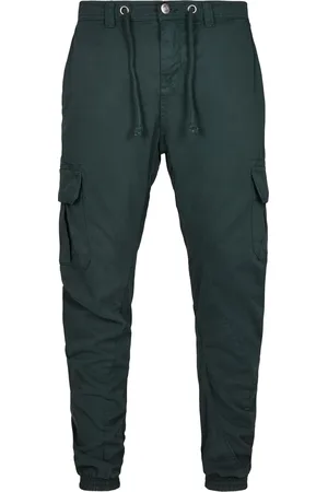 Urban classics Effen cargo broek voor heren