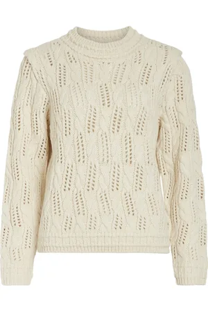 VILA Viovirina o-neck ls detail knit top