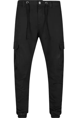 Urban classics Effen cargo broek voor heren