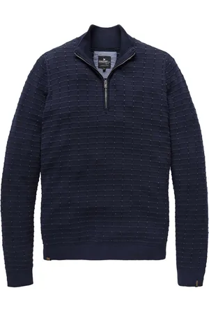 No Excess Pullover half zipper navy