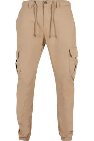 Urban classics Effen cargo broek voor heren