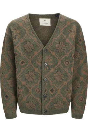 JACK & JONES Jprblumagne knit cardigan dessin