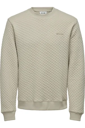 Only & Sons Onsadler reg quilt crew neck sweat kit
