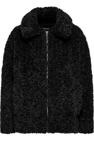 ONLY Onlcali faux fur jacket cc otw black