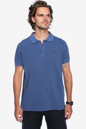 Nomad Taupo bio-katoen polo heren | indigo
