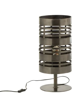 J-line Tafellamp ringen metaal 23x23x50cm