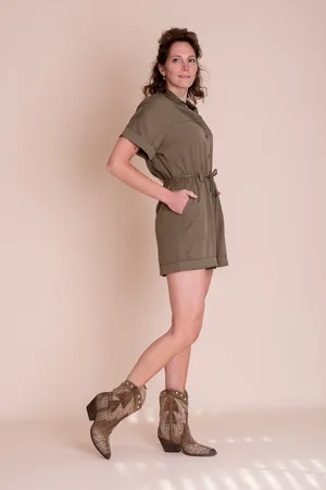 FRNCH Kaki jumpsuit lily