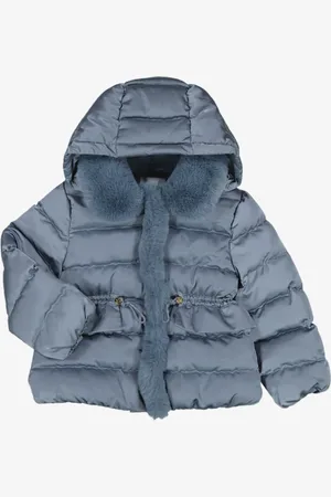 Abel & Lula Meisjes winterjas satin